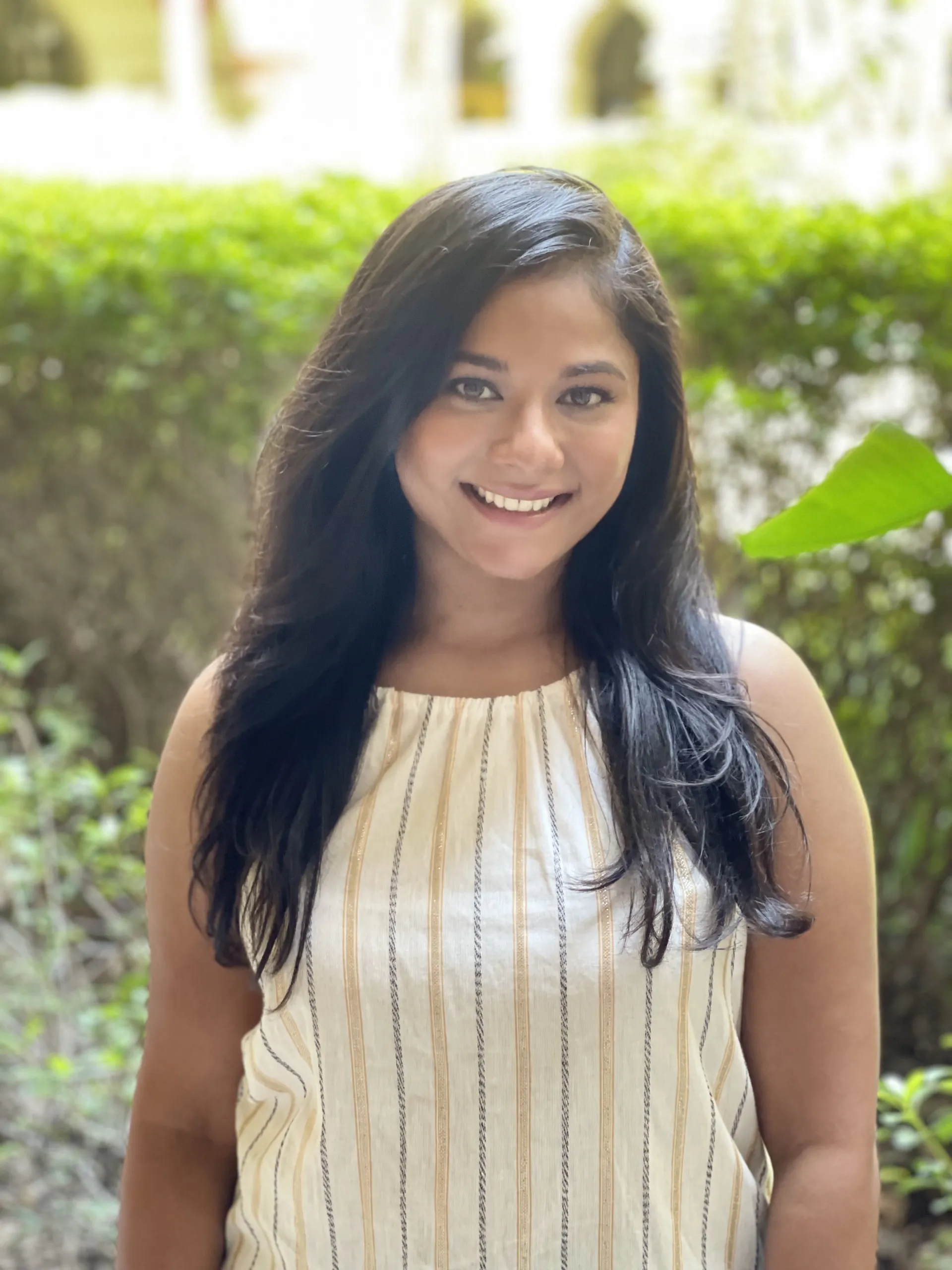 Dr. Chitra caring for a patient